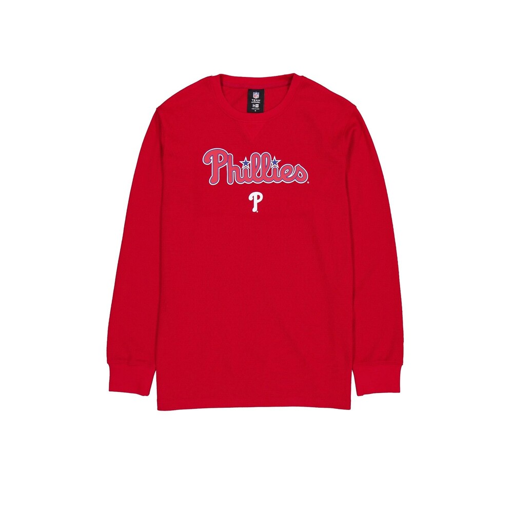 New Era Philadelphia Phillies Sport Night Long Sleeve T-Shirt - Size 3XL